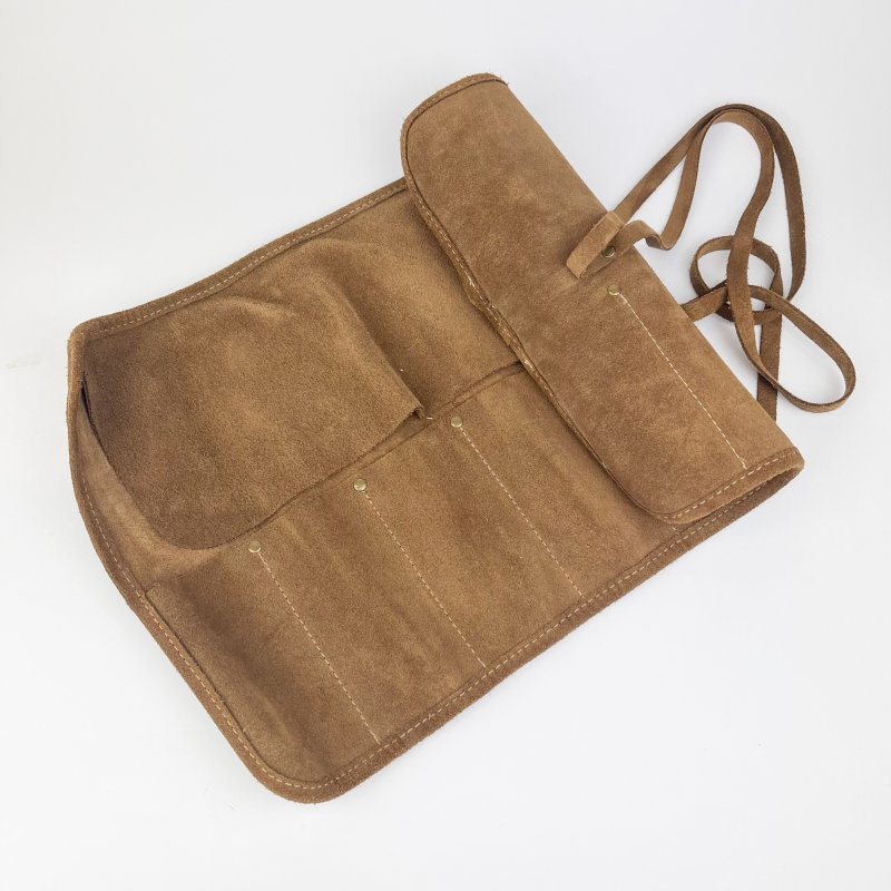 Friday Finds Lie-Nielsen - 7 Pocket Leather Chisel Roll [Preowned, As New]