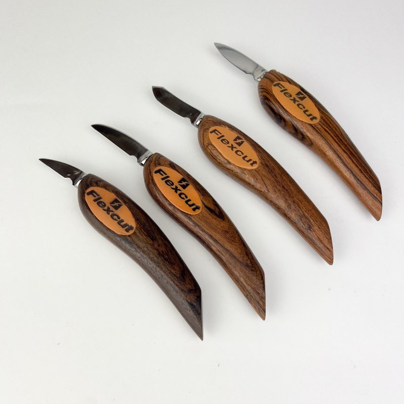 Friday Finds Flexcut Special Edition Forged 4 Knife Set [Clearance]