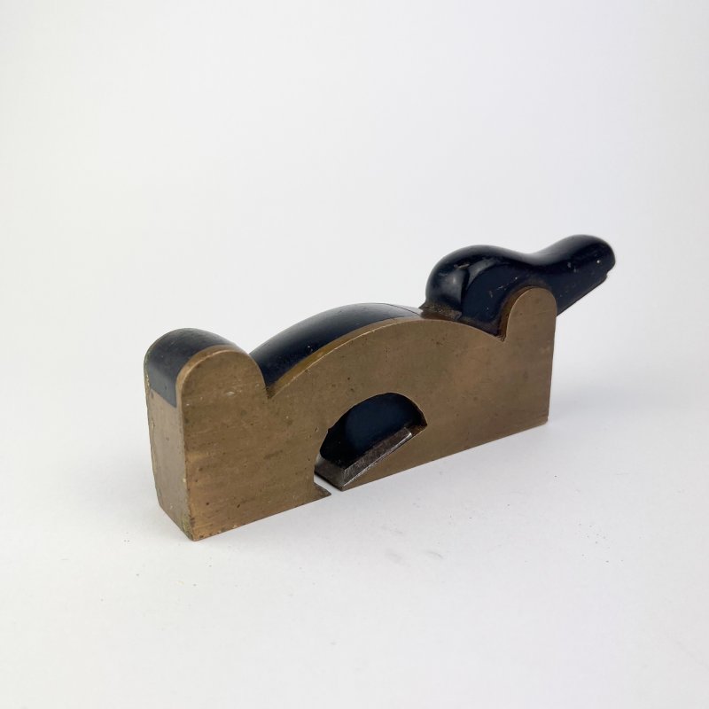 Friday Finds Gunmetal Shoulder Rebate Plane with Lovely Ebony infill and wedge [Vintage]