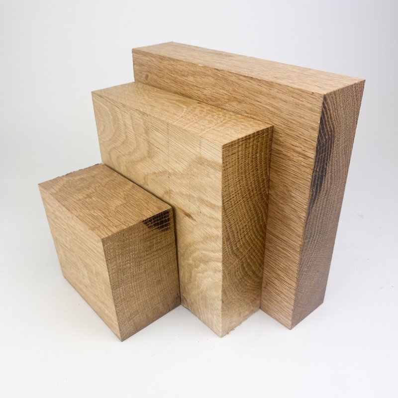 English Oak Woodturning Blank Bundle