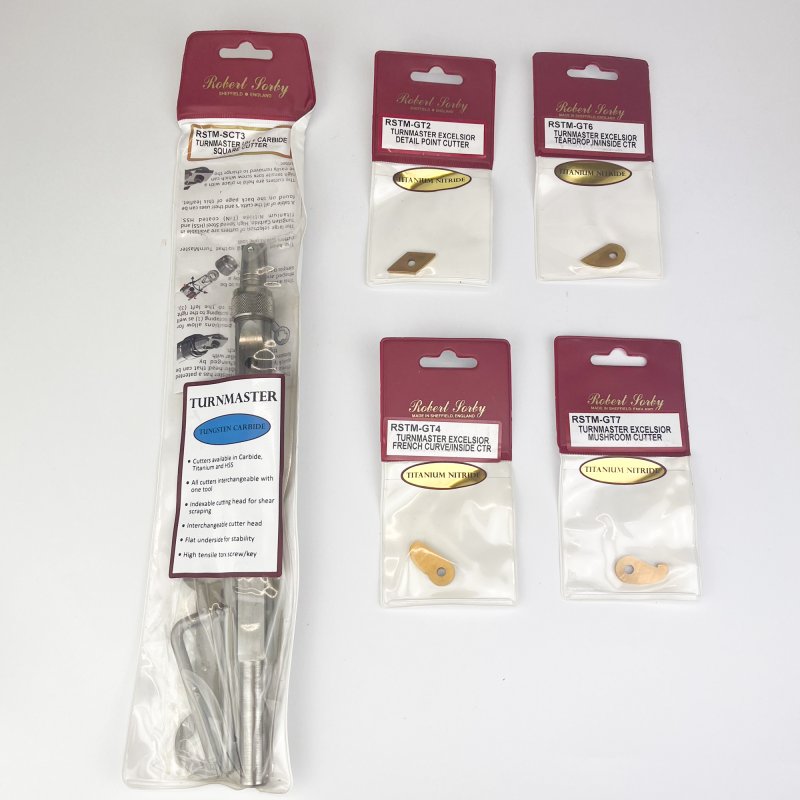 Friday Finds Robert Sorby Turnmaster Woodturning System (with Excelsior cutters) [Clearance]