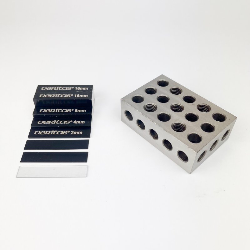 Friday Finds Veritas Metric Set Up Blocks - 9 piece set [Preowned, SOLD]