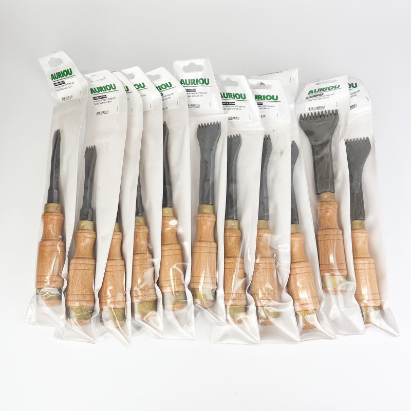 Friday Finds Stone Masons Firesharp Toothed Chisels – 11 widths [Clearance]