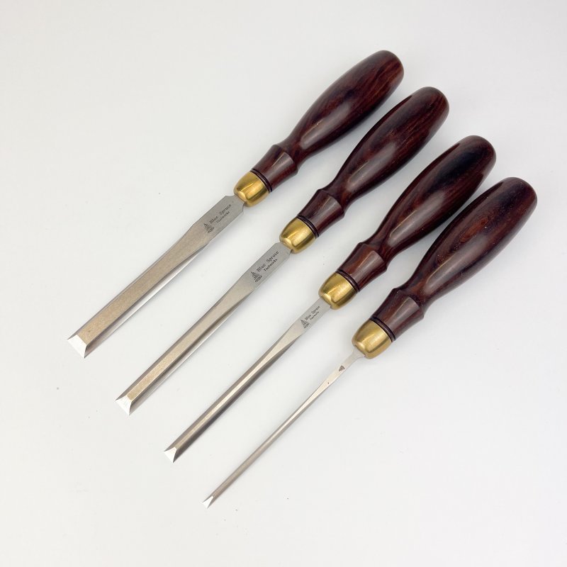 Friday Finds Blue Spruce Toolworks – Set of 4 Dovetail Chisels [Pre-owned]