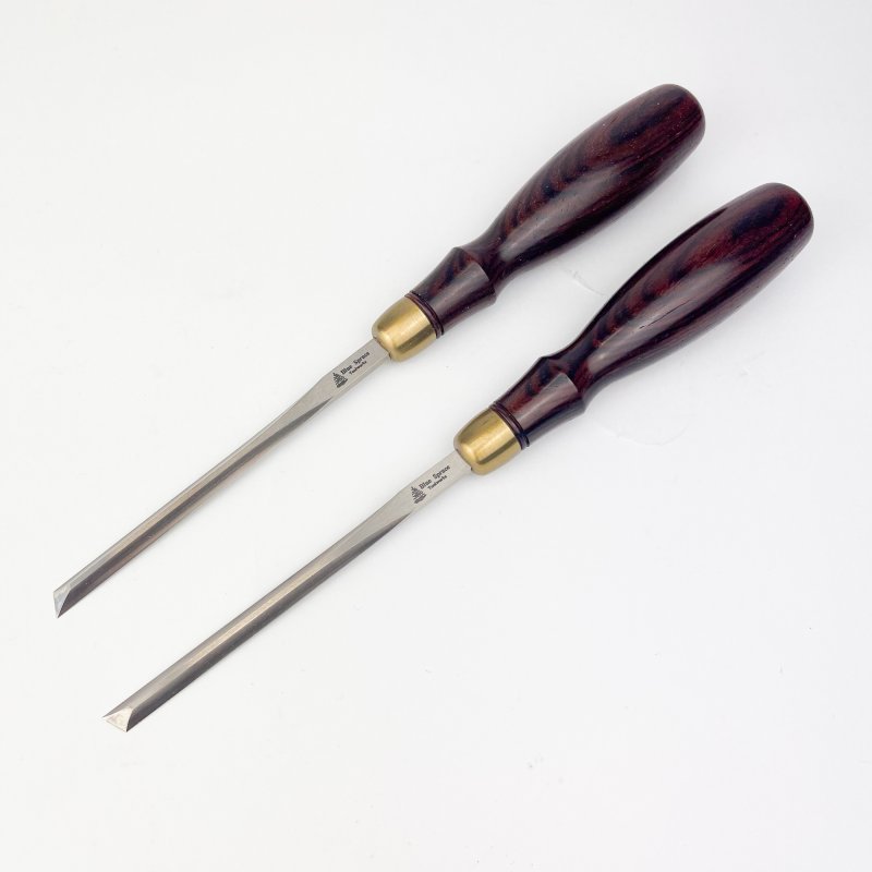 Friday Finds Blue Spruce Toolworks – A pair of Skew chisels [Pre-owned]