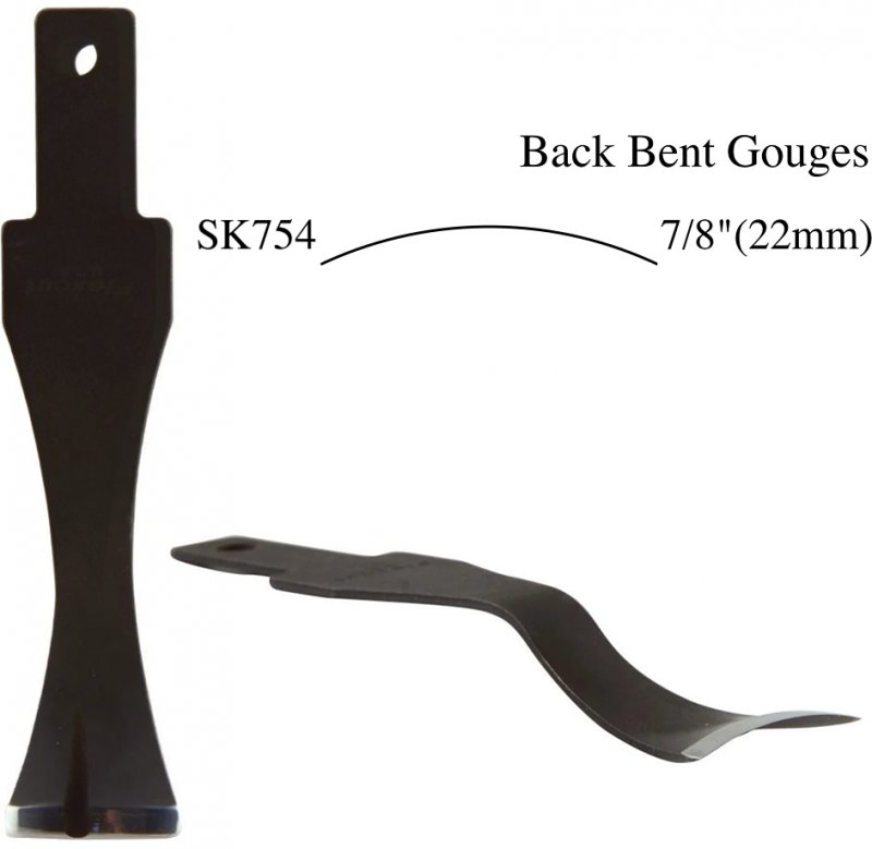 Flexcut Flexcut Back Bent Gouges SK754