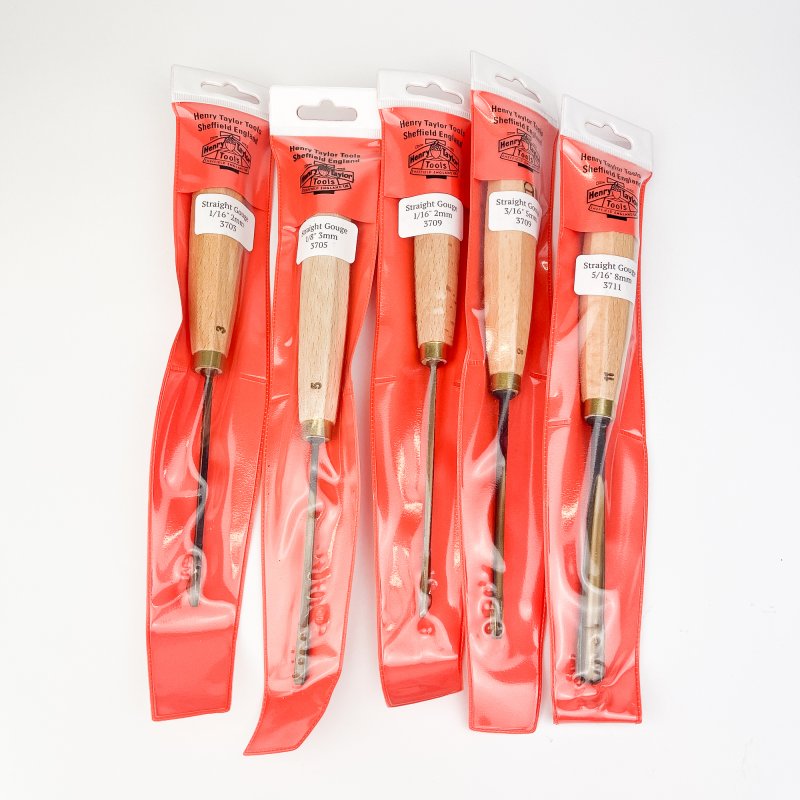 Friday Finds Henry Taylor Straight Carving Gouges [New, Clearance]