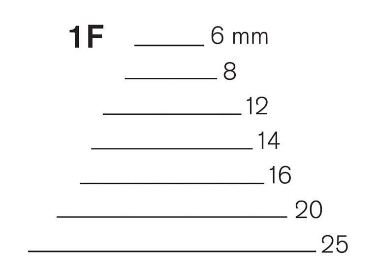 Pfeil Pfeil Fishtail Chisel - Series 1F