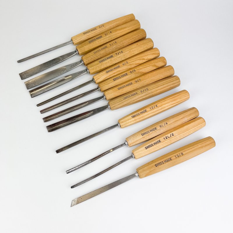 Friday Finds 12 Pfeil Carving Tools in Roll [Pre-owned, Great Condition]