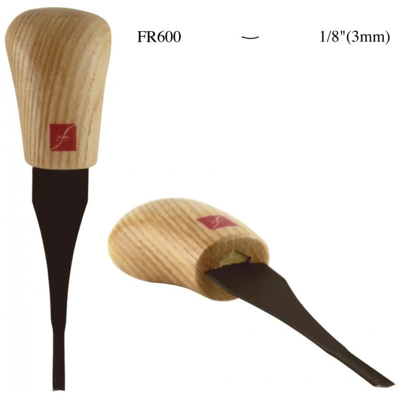 Flexcut Flexcut No.3 Sweep Palm Gouge – 1/8