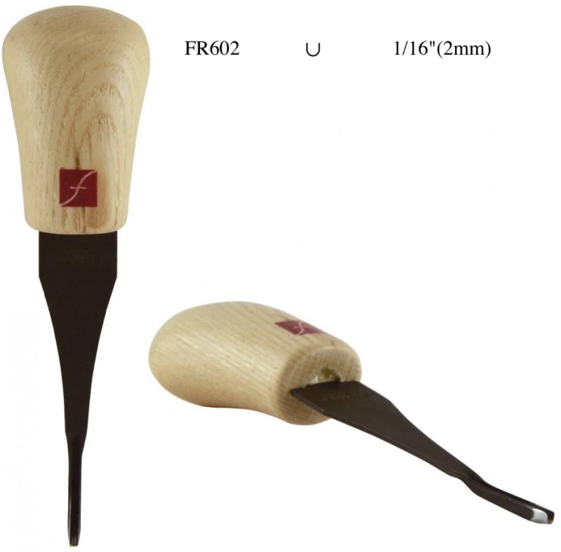 Flexcut Flexcut No.11 Sweep Palm Gouge – 1/16