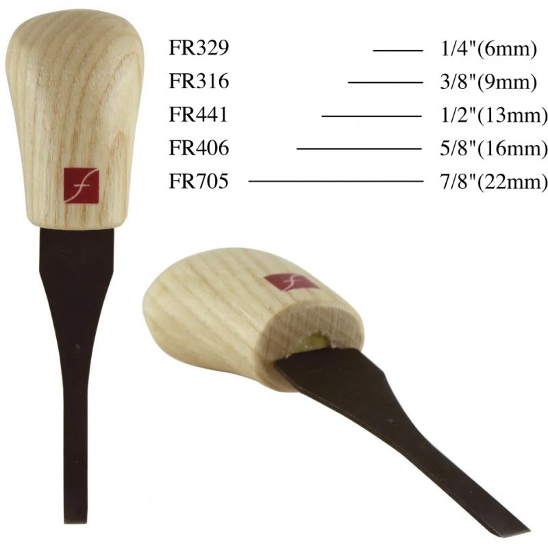 Flexcut Flexcut #1 Palm Chisels - Single Bevel