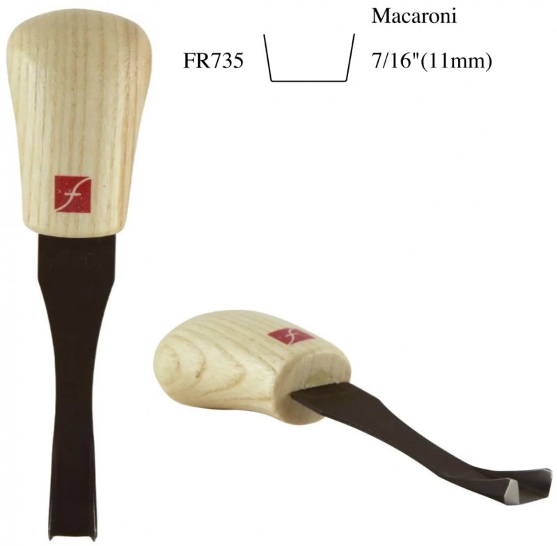 Flexcut Flexcut Macaroni Palm Tool - 7/16'' (11mm) FR735