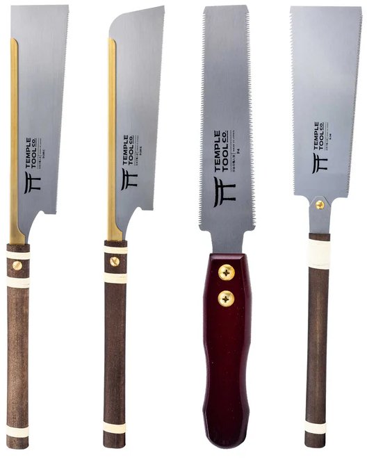 Temple Tool Co. Temple Tool Co. Essential Woodworking 4 Saw Bundle