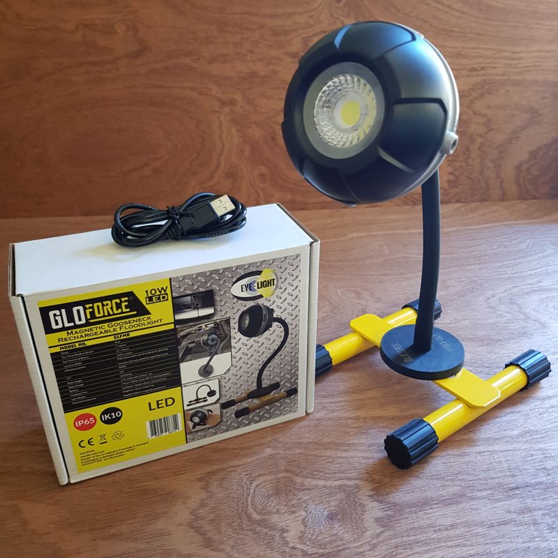Magnetic gooseneck on sale light