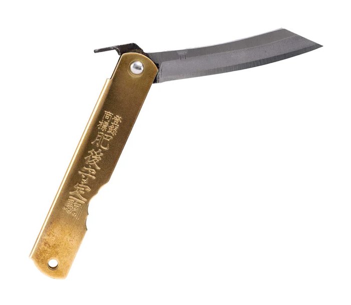 Temple Tool Co. Japanese Higonogami Traditional Pocket Knife