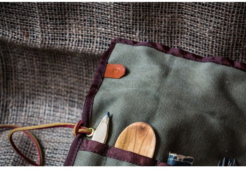 Journeyman Handcrafts Canvas Tool Roll Classic Hand Tools Limited