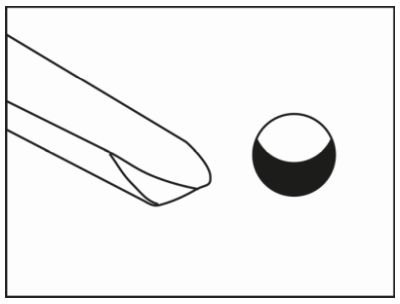 Robert Sorby Robert Sorby Fingernail Profile Spindle Gouge 1/2''