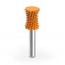 Saburrtooth Saburrtooth 1/4'' Concave - 1/2'' x 3/4'' (Smooth End)
