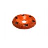 Saburrtooth Saburrtooth Round Faced Shaping Wheel - 4'' Donut Wheel with Holes