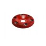 Saburrtooth Saburrtooth Round Faced Shaping Wheel - 4'' Donut Wheel with Holes