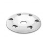 Saburrtooth Saburrtooth Round Faced Shaping Wheel - 4'' Donut Wheel with Holes
