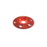 Saburrtooth Saburrtooth Flat Faced Shaping Wheel - 4' Sanding Disc with Holes