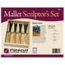 Flexcut Flexcut 4 pc. Mallet Tool Sculptor's Set MC175