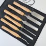 Ashley Iles Pole Lathe Tools - Set of 6