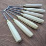 Auriou Chris Pye - Short Fishtail Gouges Set of 7