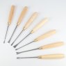 Chris Pye - Short Fishtail Gouges Set of 7