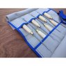 Auriou Chris Pye - Short Fishtail Gouges Set of 7 with Tool Roll