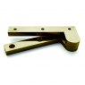 Brusso Brusso Brass Offset Pivot Hinge L-19