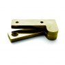 Brusso Brusso Brass Offset Pivot Hinge L-87