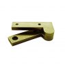 Brusso Brusso Brass Offset Pivot Hinge L-93