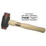 Copper/Hide Hammer - Branded Head Size 2 Copper/Hide Hammer - Branded Head Size 2