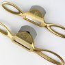 Friday Finds Lie-Nielsen - Pair of Preston style Spokeshaves with Leather Cases [Preowned, SOLD]