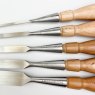 Friday Finds Lie-Nielsen Bevel Edge Chisels (O1 Steel) - Set of 5 in leather roll [Preowned, Unused, SOLD]