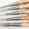 Friday Finds Lie-Nielsen Toolworks - Set of 5 Mortise Chisels with Lie Nielsen Leather Roll [Preowned, As New, SO