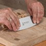 Blue Spruce Curved Card Scraper