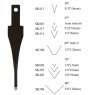 Flexcut Flexcut 90-degree V-Tool (90°) - 5/8'' (15mm) SK706
