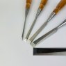 Friday Finds Lie-Nielsen - Bevel Edged Chisels (O1 Steel) - Set of 5 in Tool Roll [Preowned, As New, SOLD]