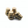 Brusso Brass Box Feet JB-426