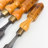 Friday Finds 5 Vintage Boxwood London Pattern handled gouges by Robert Sorby [Preowned]