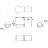 Friday Finds Brusso Stainless steel shelf support K-10S [Clearance]