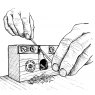 Red Rose Reproductions Inlay Thicknessing Gauge
