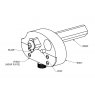Red Rose Reproductions Inlay Slicing Gauge