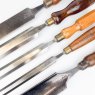 Friday Finds The Ward Collection – 4 Chisels & A Gouge [Vintage Sheffield edge tool making!]