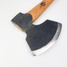 Friday Finds Gransfors Bruk – Broad Axe - Left handed 4813 with offset handle [New with damaged leather sheath]