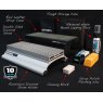 MPOWER MPOWER Double Sided Diamond Sharpening Stones with Base